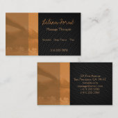 Carte De Visite Massage (Devant / Derrière)