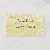 Carte De Visite massage (Dos)