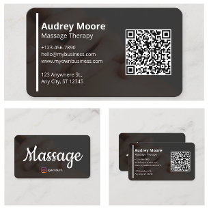 Carte De Visite Massage