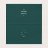 Carte De Visite Massage (Intérieur déplié)