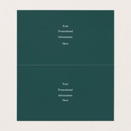 Carte De Visite Massage (Intérieur déplié)