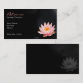 Carte De Visite Massage 101 (Devant / Derrière)