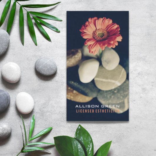 Carte De Visite Massage Aromathérapie Salon de beauté Esthétique