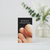 Carte De Visite massage de réflexothérapie et de pied (Debout devant)