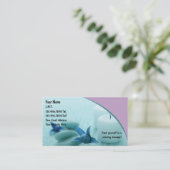 Carte De Visite Massage Design unique (Debout devant)