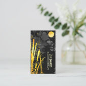 Carte De Visite Massage en bambou asiatique unique (Debout devant)
