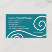 Carte De Visite Massage Médicale moderne (Devant)