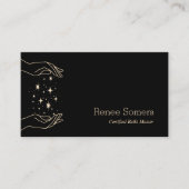 Carte De Visite Massage moderne Reiki Master Energie (Devant)