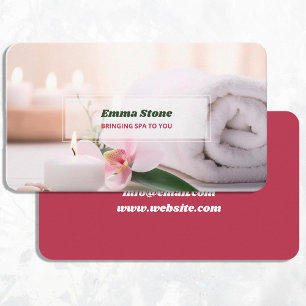 Carte De Visite Massage Spa mobile