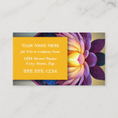 Carte De Visite Massage Spa Salon Nails Professional Executive (Dos)