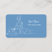 Carte De Visite Massage thaïlandais (Devant)