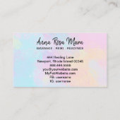 Carte De Visite *~* Massage Thérapie Abstraite (Dos)