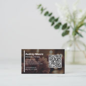 Carte De Visite Massage Thérapie Massage Reiki (Debout devant)