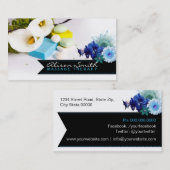 Carte De Visite Massage Therapy Business card (Devant / Derrière)