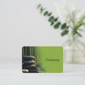 Carte De Visite Massage Zen (Debout devant)