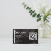 Carte De Visite Massages holistiques et services de bien-être (Debout devant)