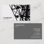 Carte De Visite Mast radio - Blanc (Devant / Derrière)