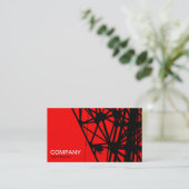 Carte De Visite Mast radio - Rouge (Debout devant)