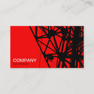 Carte De Visite Mast radio - Rouge
