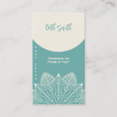 Carte De Visite Master Yoga - Formation Customisée (Devant)