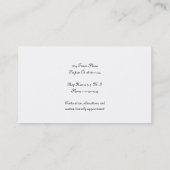 Carte De Visite Mata Hari au Théâtre (Dos)