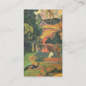 Carte De Visite Matamoe (Paysage aux paons) de Paul Gauguin (Dos)