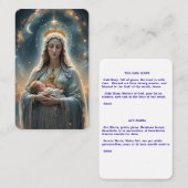 Carte De Visite Mater Dei (Devant / Derrière)