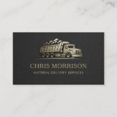 Carte De Visite Material Delivery Services Professional (Devant)