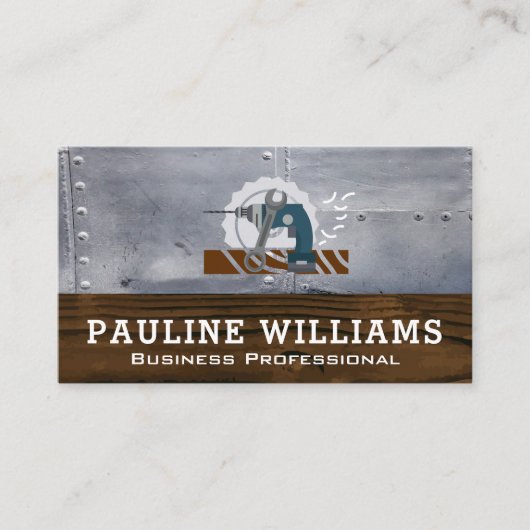 Carte De Visite Matériel de construction | Outils d'alimentation (Devant)