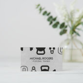 Carte De Visite Matériel de formation | Fitness (Debout devant)