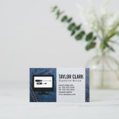 Carte De Visite Matériel électronique (Debout devant)