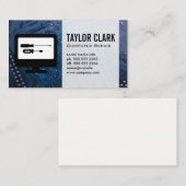 Carte De Visite Matériel électronique (Devant / Derrière)