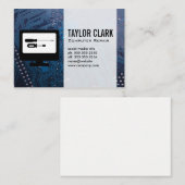 Carte De Visite Matériel électronique (Devant / Derrière)