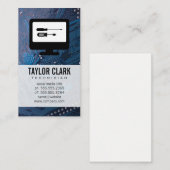 Carte De Visite Matériel électronique (Devant / Derrière)