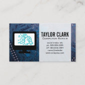 Carte De Visite Matériel électronique | Épingle à main (Devant)