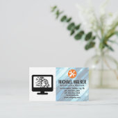 Carte De Visite Matériel informatique | Support technique | Outils (Debout devant)