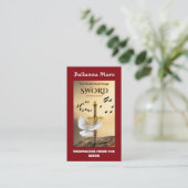 Carte De Visite Matériel promotionnel de l'auteur Bourgogne (Debout devant)