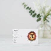 Carte De Visite Maths Mandorla (Debout devant)