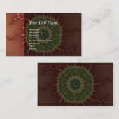Carte De Visite Matilda21a - Art fractal (Devant / Derrière)