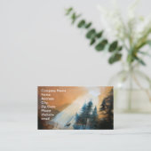 Carte De Visite Matin Majesté (Debout devant)