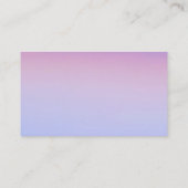 Carte De Visite Matin Moon Sky (Dos)