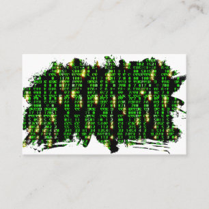 Carte De Visite Matrice de code