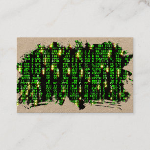 Carte De Visite Matrice de code