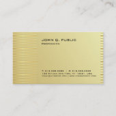 Carte De Visite Matte UV de signature moderne professionnelle (Devant)