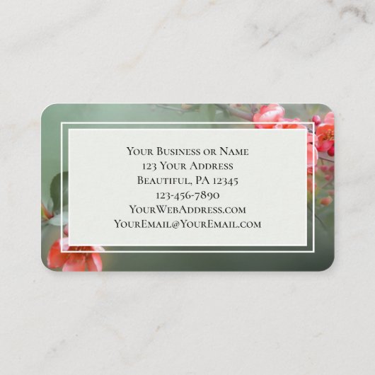 Carte De Visite Matthieu 19:26 Avec DIEU, tout est possible (Dos)