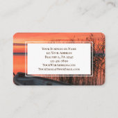 Carte De Visite Matthieu 4:19 Pêcheurs des hommes Bible chrétienne (Dos)