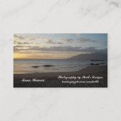 Carte De Visite Maui, Hawaï (Dos)