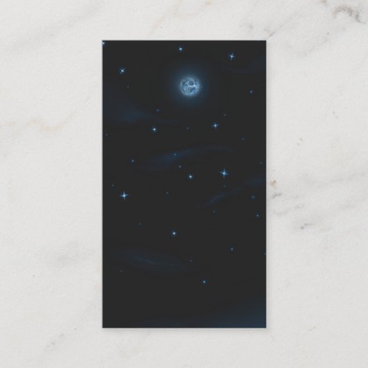 Carte De Visite Mauvaise lune (Devant)