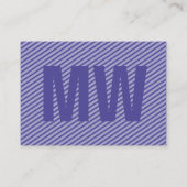 Carte De Visite Maximal élégant grand (Dos)