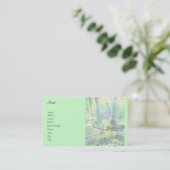 Carte de visite maximum d'arbre d'arbre de (Debout devant)